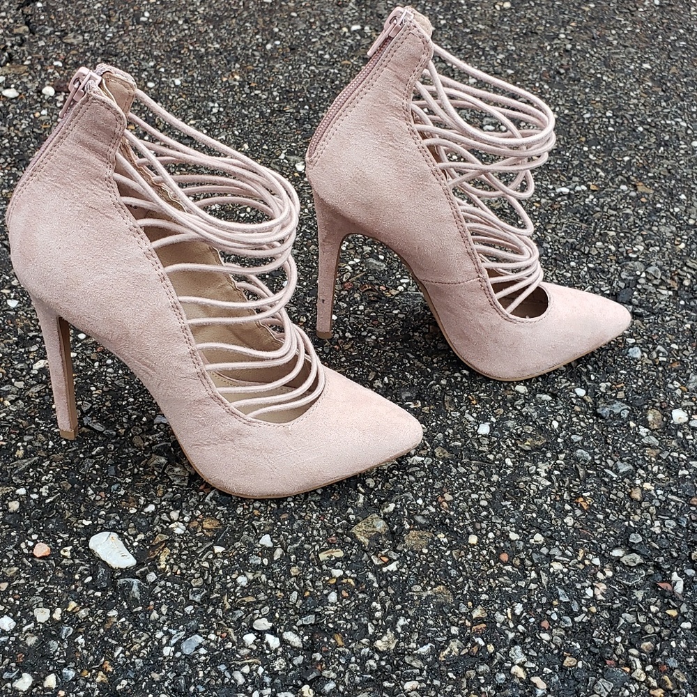 Pink heels